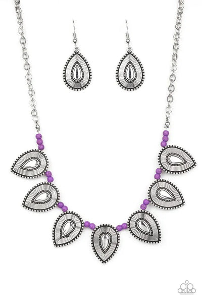 Terra Trailblazer Purple Necklace