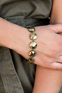 Fabulously Flashy Brass Bracelet - Magnificent Musings August 2020 Fashion Fix