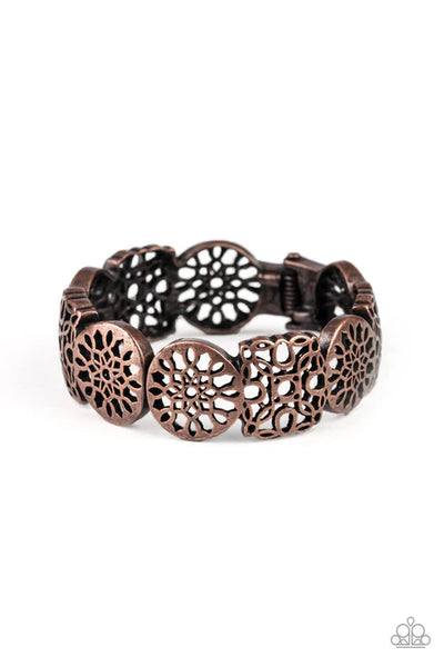 Mandala Mixer Copper Bracelet - Fashion Fix Exclusive