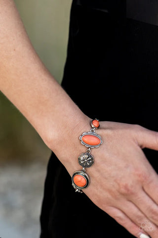 Gorgeously Groundskeeper Orange Bracelet