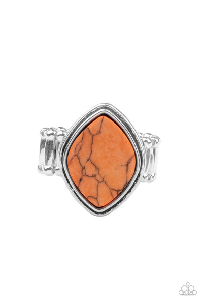 Desert Zen Orange Ring - Fashion Fix Exclusive