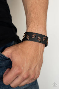 Suburban Wrangler Black Men's Bracelet