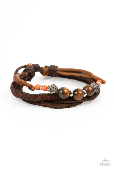 Tundra Tracker Orange Bracelet