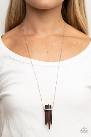 Cayman Castaway Brown Necklace