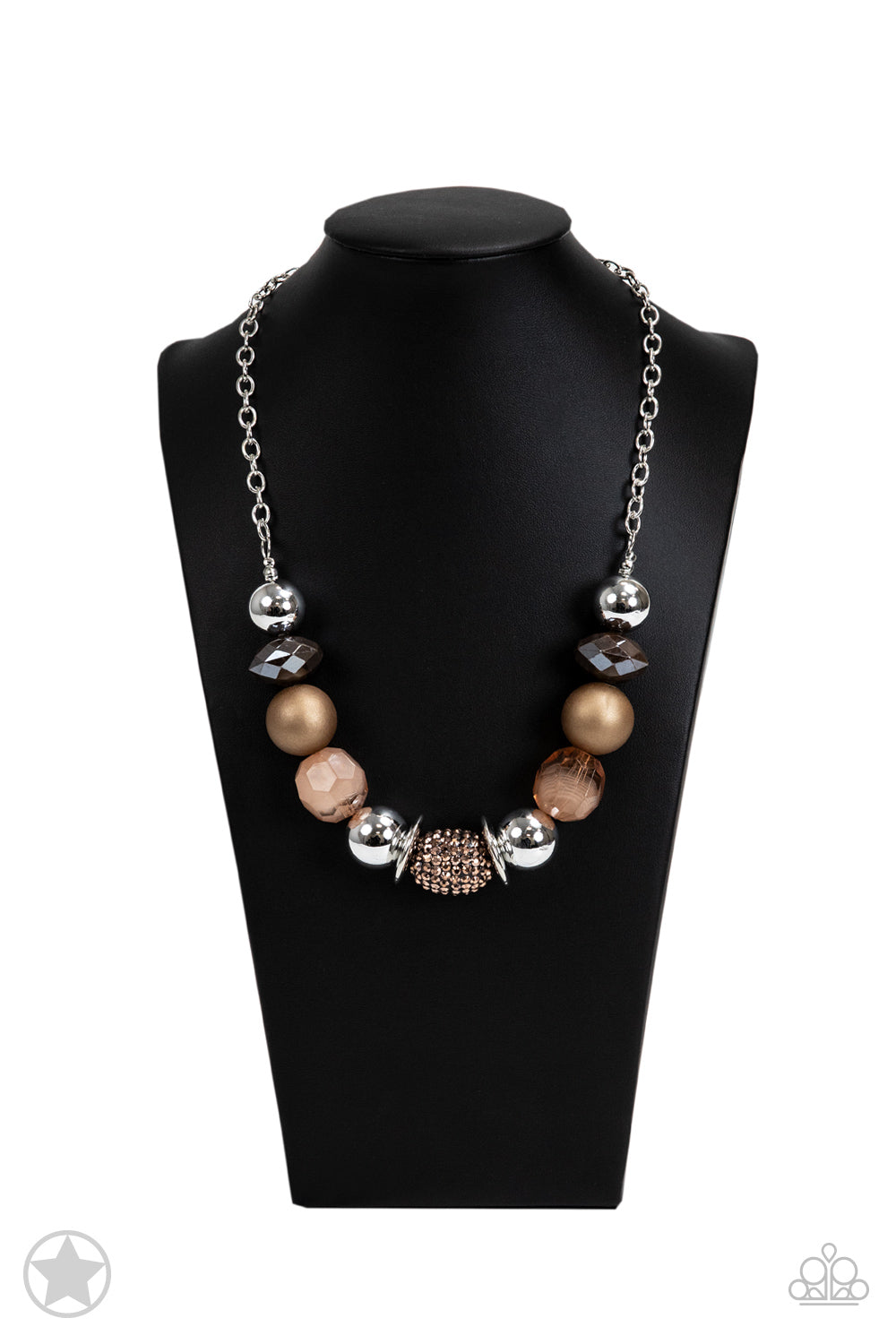 A Warm Welcome Brown Necklace/All Cozied Up Brown Bracelet Set