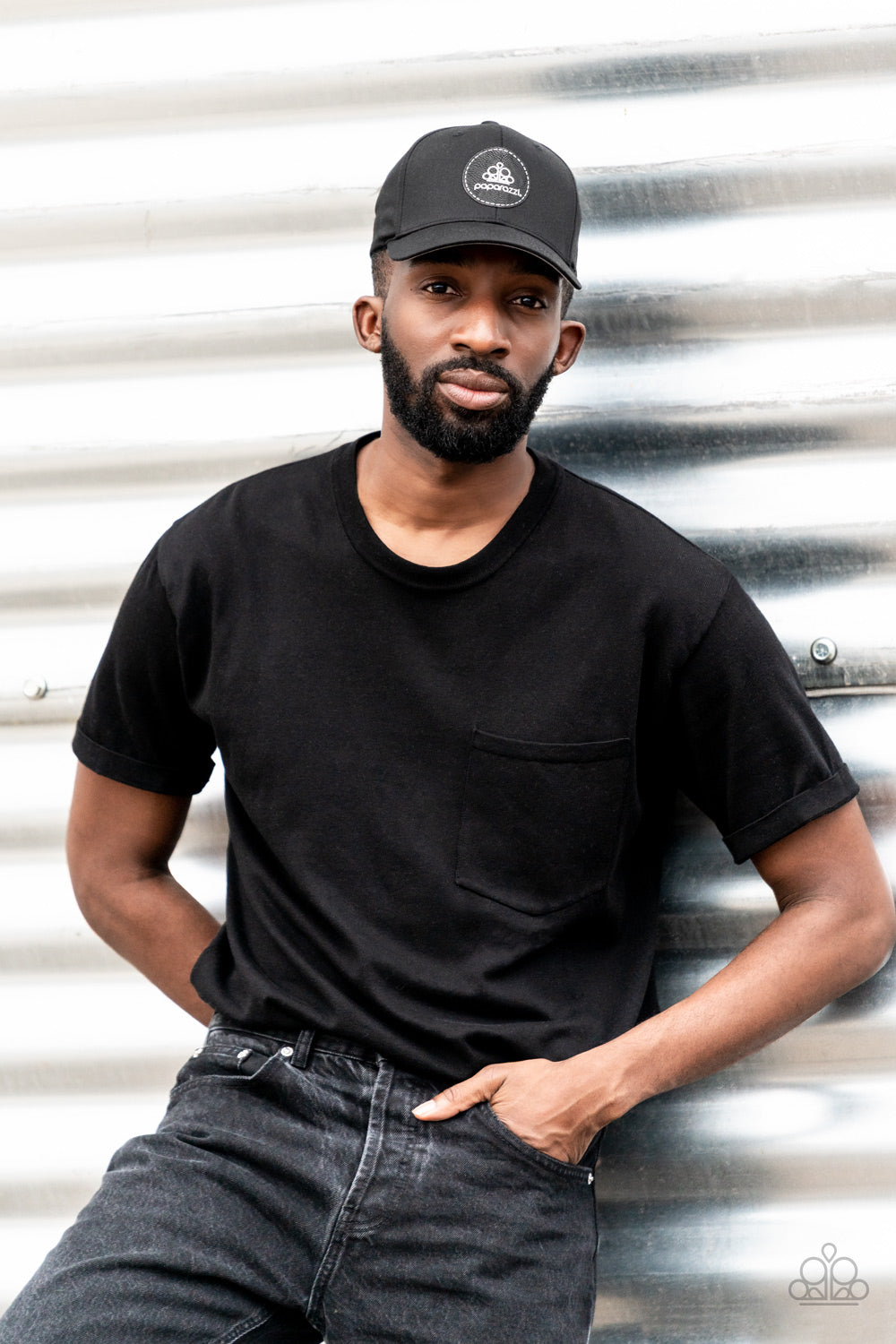Black Paparazzi Hat - L/XL