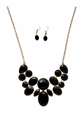 Demi Diva Black Necklace - Fashion Fix Exclusive