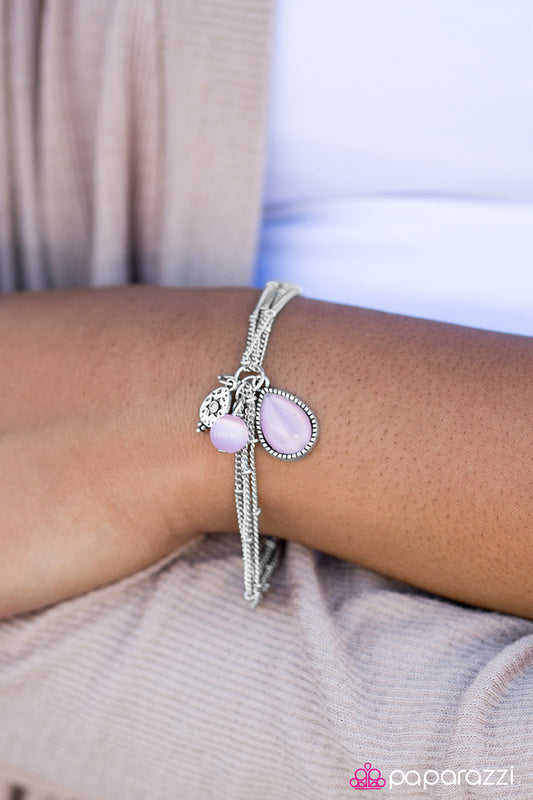 Celestial Charm Pink Bracelet