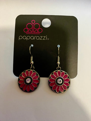 Lily Luau Pink Earrings - Fashion Fix Exclusive