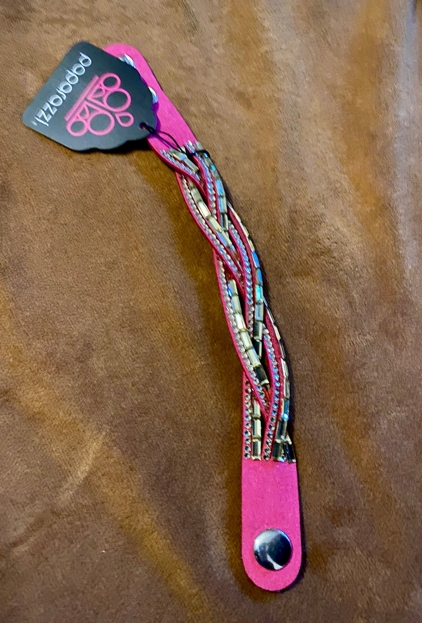 The Wow Factor Pink Wrap Bracelet