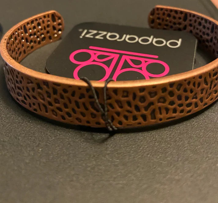 Hammer Away Copper Bracelet