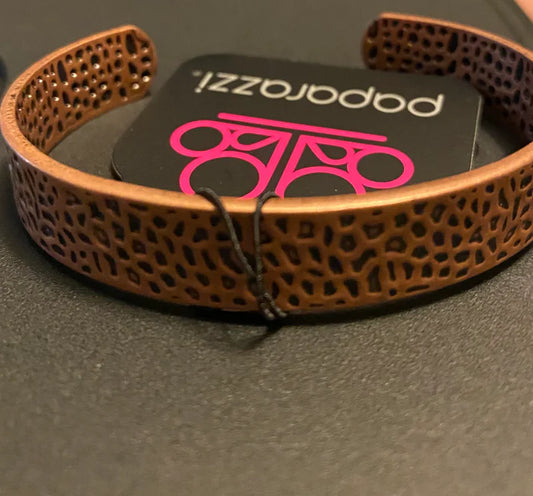 Hammer Away Copper Bracelet