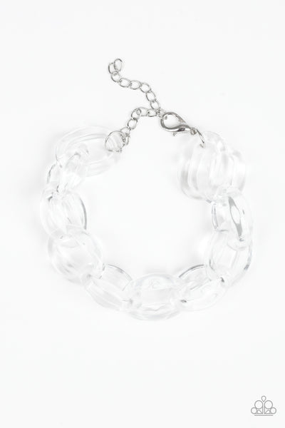 Ice Queen White Necklace/Ice Ice Baby White Bracelet