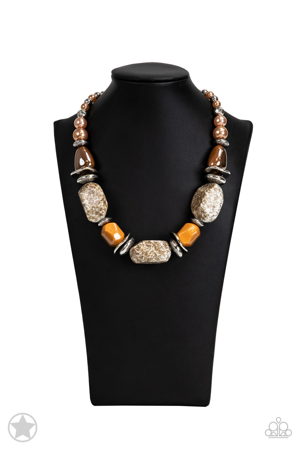 In Good Glazes Peach Necklace/Glaze of Glory Peach Bracelet