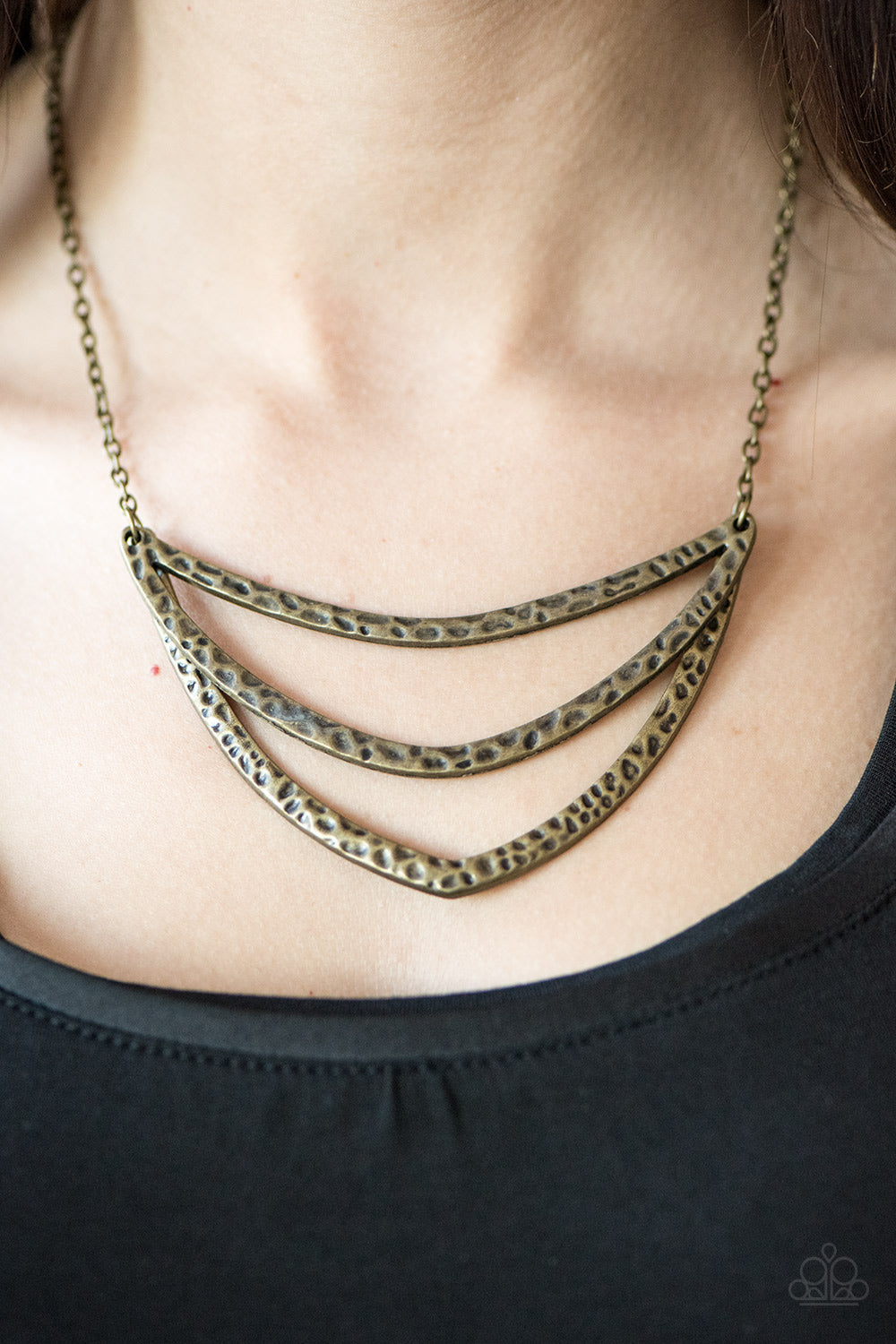 Jungle Rumble Brass Necklace