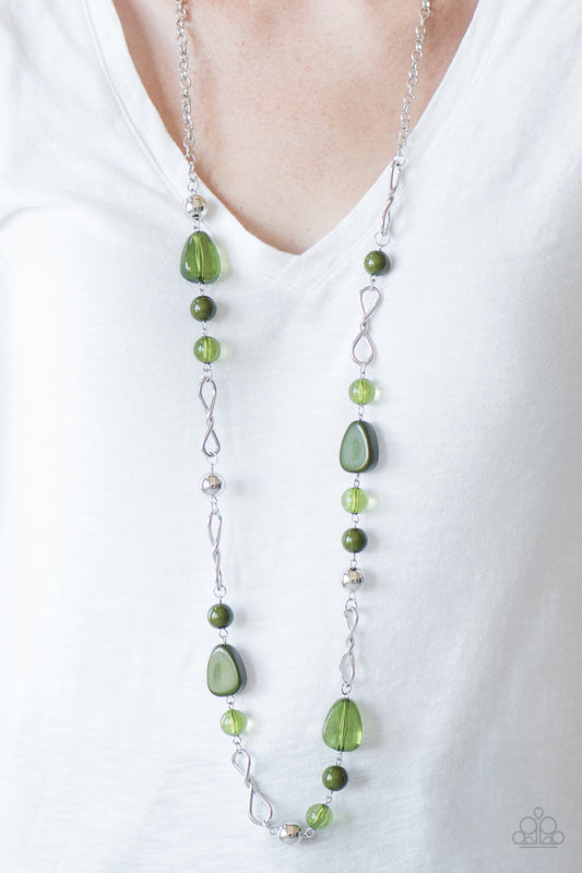 Lost Safari Green Necklace