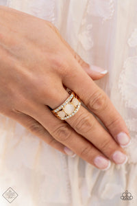 Majestically Mythic Gold Ring - Fashion Fix Fiercely 5th Avenue June 2021