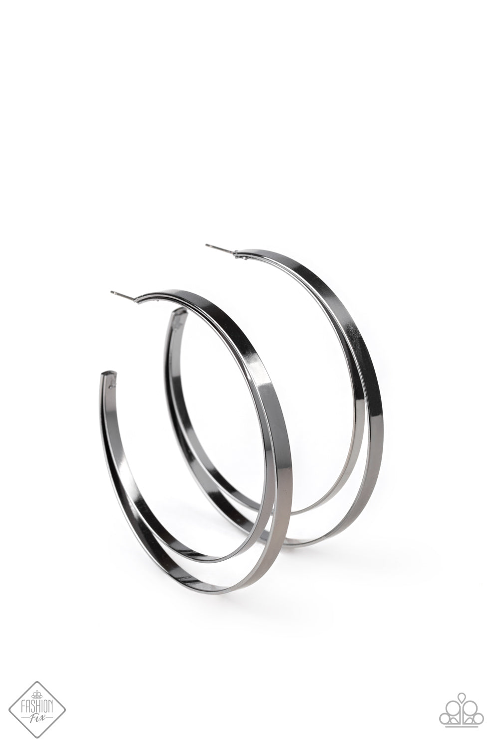 Moon Child Metro Black Earrings - Fashion Fix