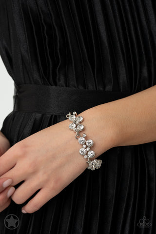 Old Hollywood White Bracelet