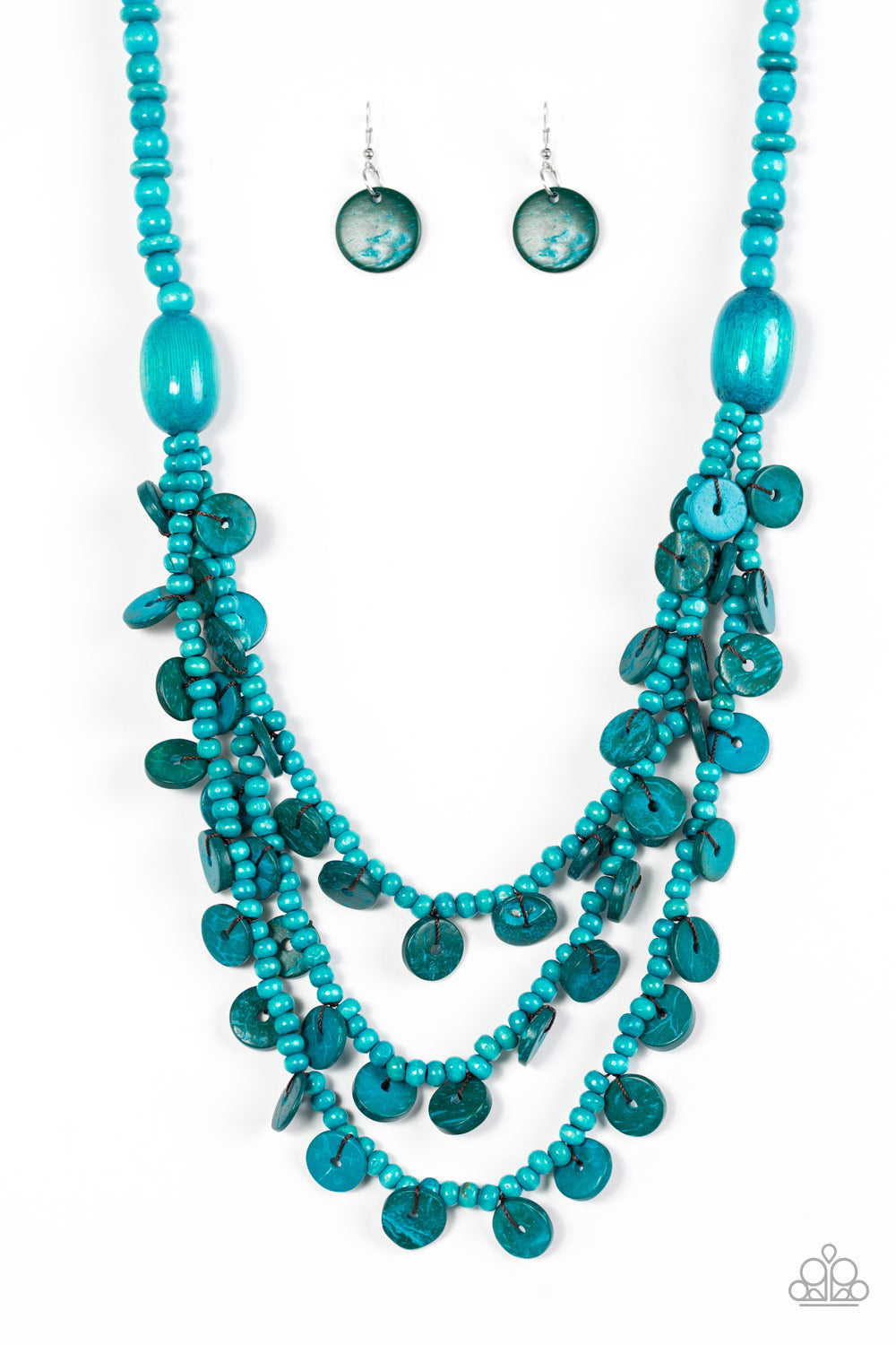 Safari Samba Blue Necklace