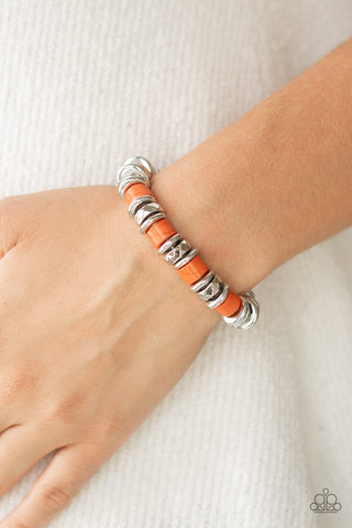 Sonoran Stonehenge Orange Bracelet