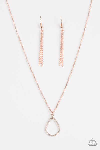 Timeless Twinkle Rose Gold Necklace