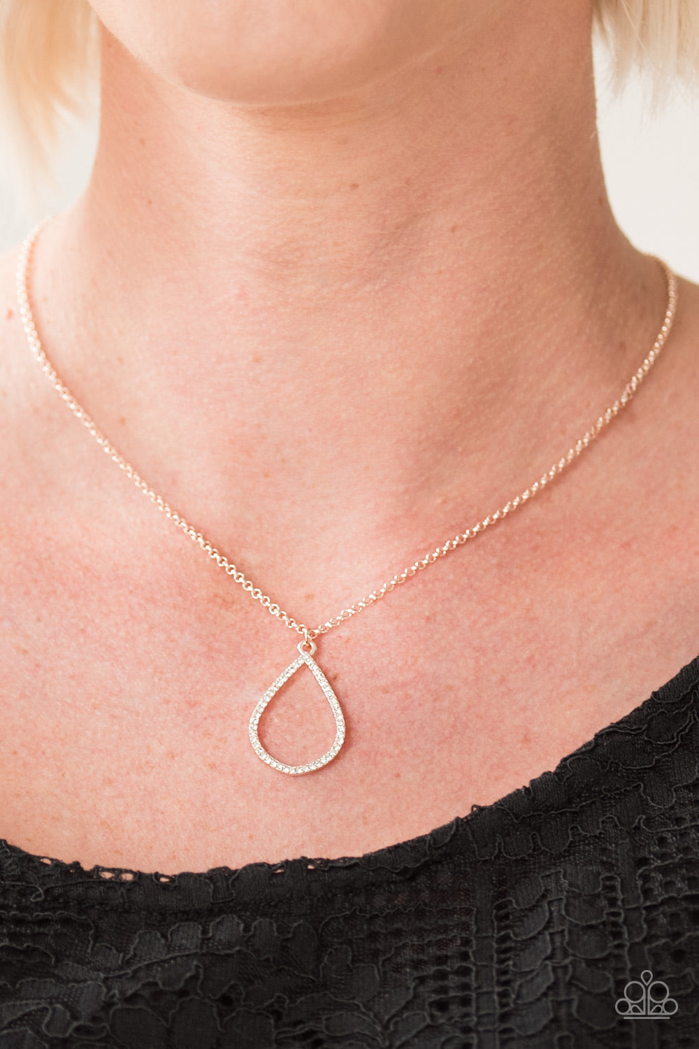 Timeless Twinkle Rose Gold Necklace