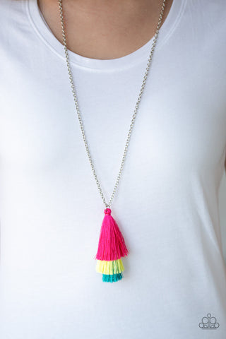 Triple The Tassel Multi Necklace