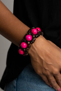 Tropical Temptations Pink Bracelet