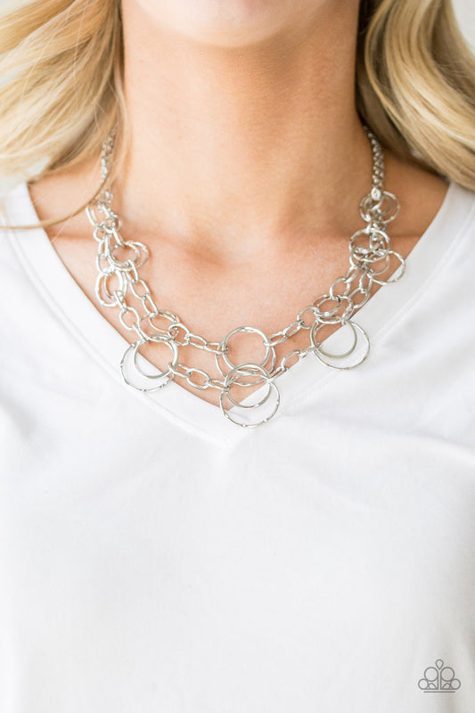 Urban Center Silver Necklace