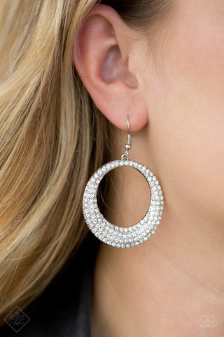 Very Victorious White Earrings - Fashion Fix