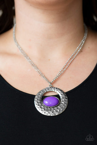 Viva Vivacious Purple Necklace