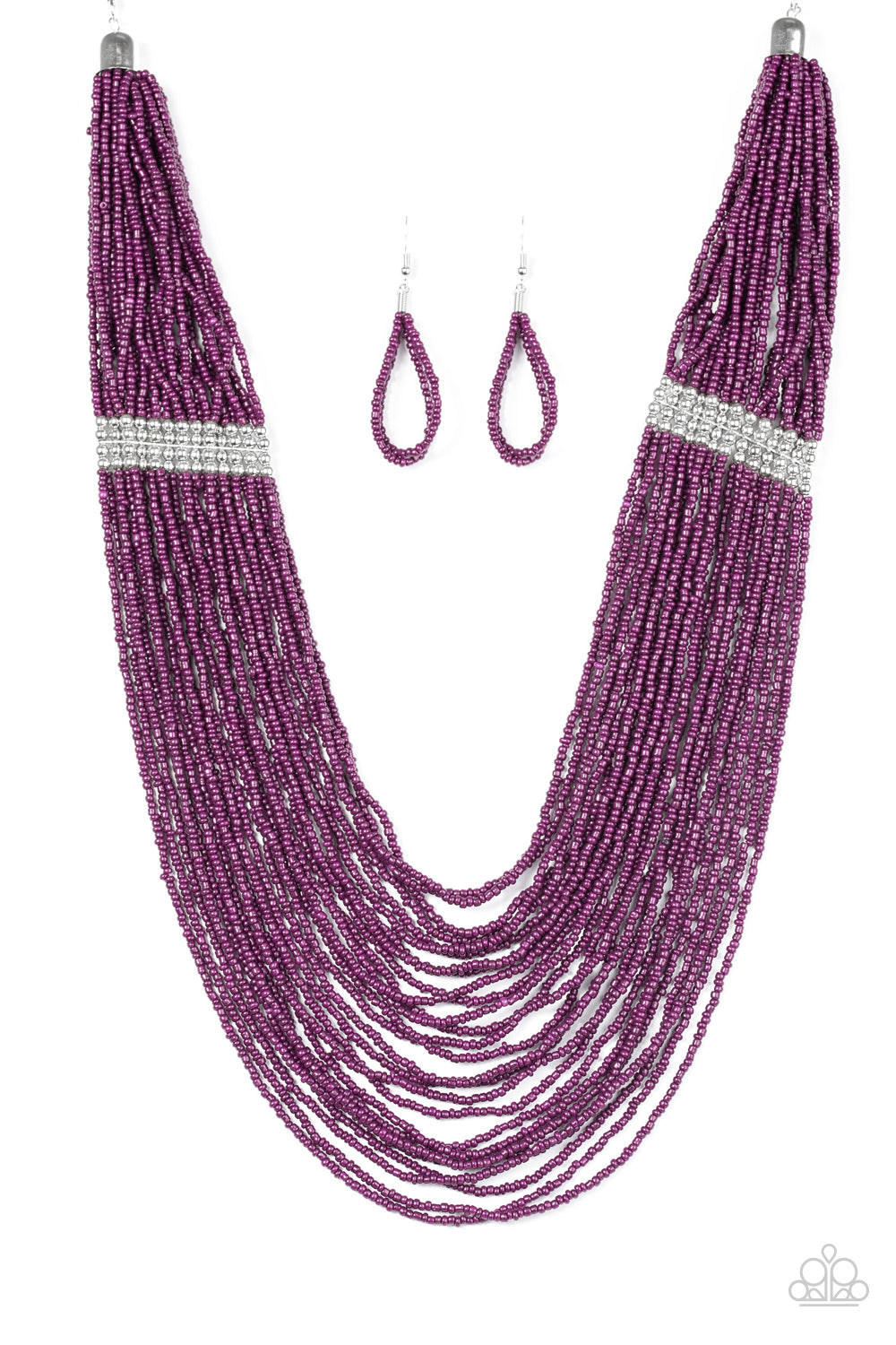 We Got The BEAD! Purple Necklace