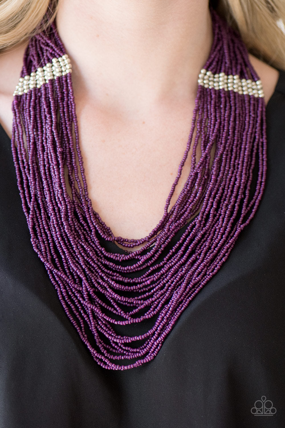 We Got The BEAD! Purple Necklace