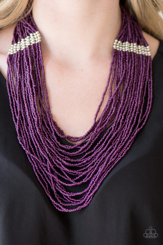 We Got The BEAD! Purple Necklace