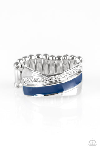 Wrapped In Radiance Blue Ring