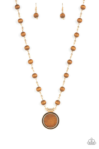 Soulful Sunrise Gold Necklace - Fashion Fix Exclusive