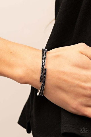 Deco Drama Black Bracelet - Fashion Fix Exclusive