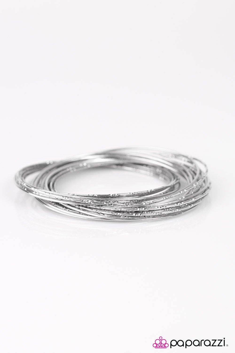 I Eat Glitter For Breakfast Silver Bracelet - Nothin' But Jewelry by Mz. Netta