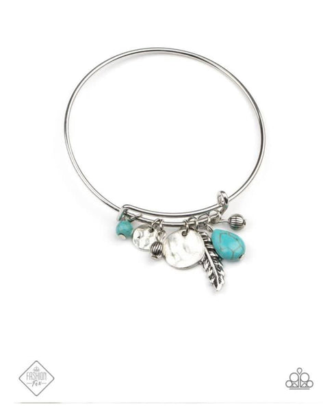 Root and Ranch Blue Bracelet - May 2021 Simply Santa Fe Fashion Fix