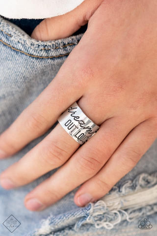 Dream Louder Silver Ring - July 2021 Sunset Sightings Fashion Fix
