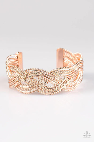 Civil Serpent Rose Gold Bracelet - Nothin' But Jewelry by Mz. Netta