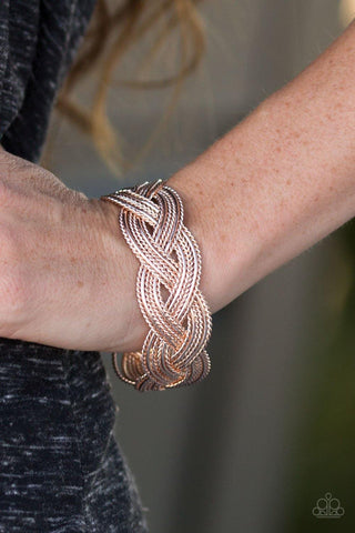 Civil Serpent Rose Gold Bracelet - Nothin' But Jewelry by Mz. Netta