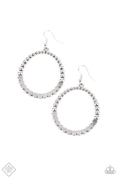 Rustic Society Silver Earrings - July 2021 Simply Santa Fe Fashion Fix