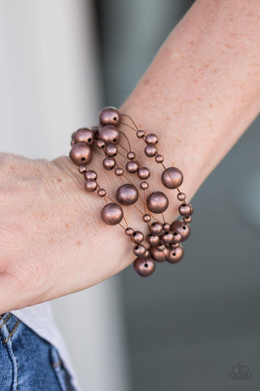 Feeling Fabulous Copper Bracelet - Nothin' But Jewelry by Mz. Netta