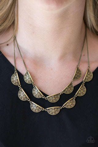 Harvest Harmony Brass Necklace - Nothin' But Jewelry by Mz. Netta