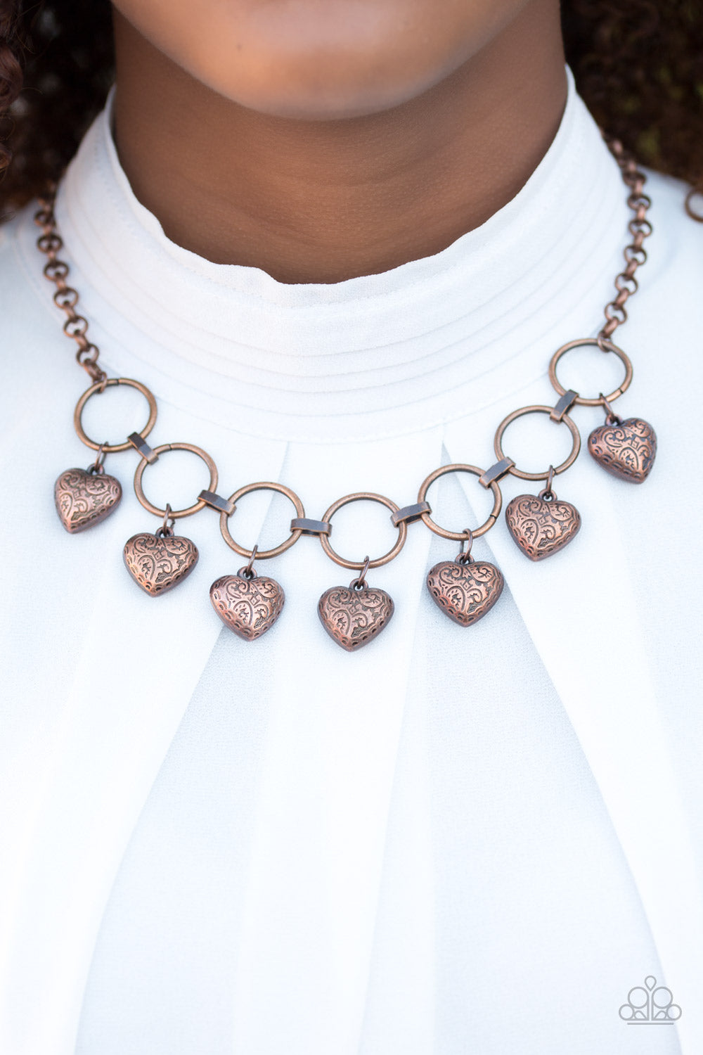 Paparazzi Radiant Romance Copper Necklace