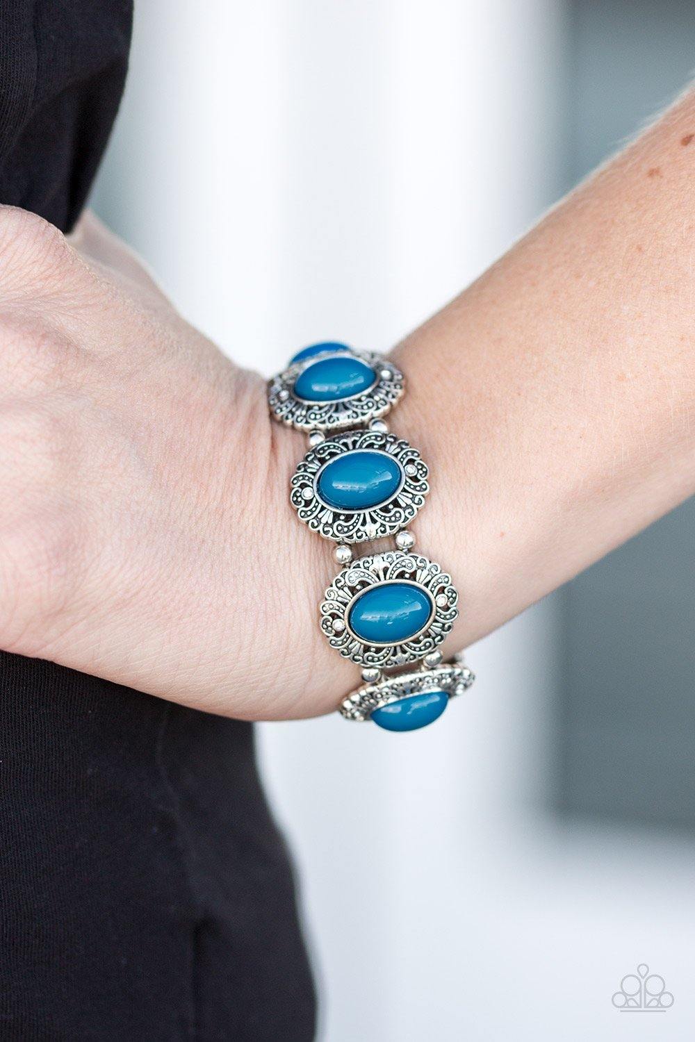 Ventura Vogue Blue Bracelet - Nothin' But Jewelry by Mz. Netta