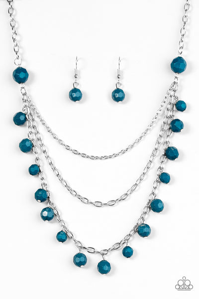 You The GLAM! Blue Necklace