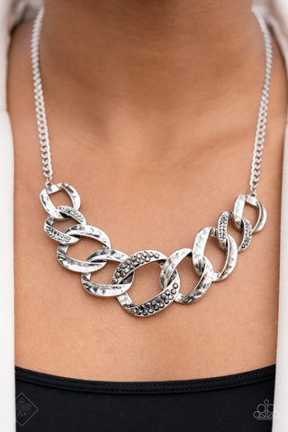 Bombshell Bling Silver Necklace - March 2022 Magnificent Musings Fashion Fix